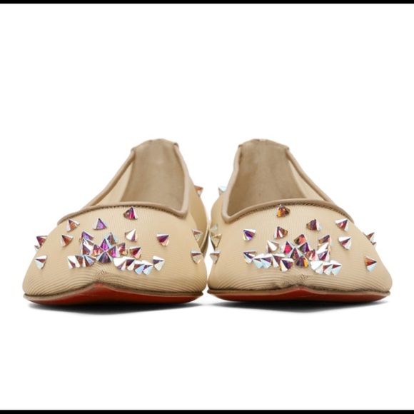 Christian Louboutin Degra mesh ballet flats - Picture 3 of 5